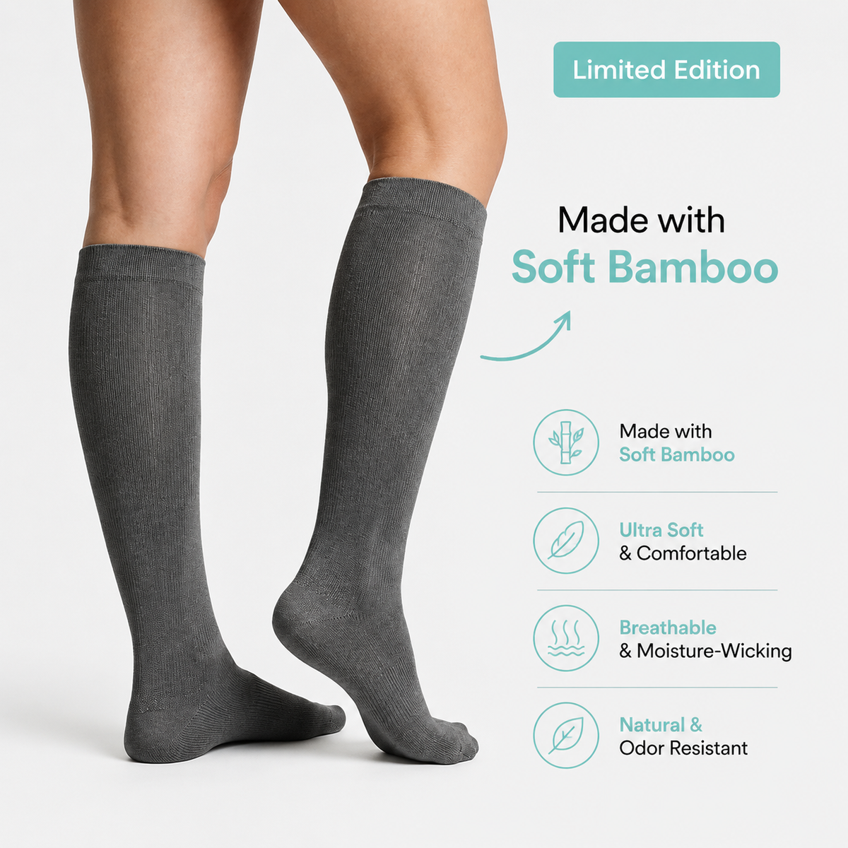 Premium Bamboo Compression Socks