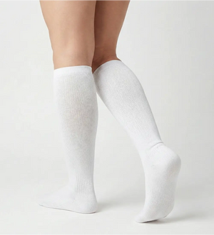 Everyday Compression Socks for Women | 15-20 mmHg | White